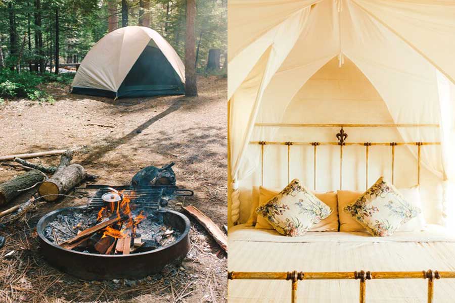 Forskel på Camping og Glamping (Glamorous Camping)